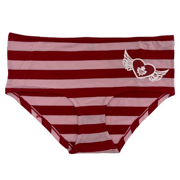 NHL | Women's Boycut Toronto Maple Leafs Underwear | Red & Grey | XLarge - Picture 4 of 5